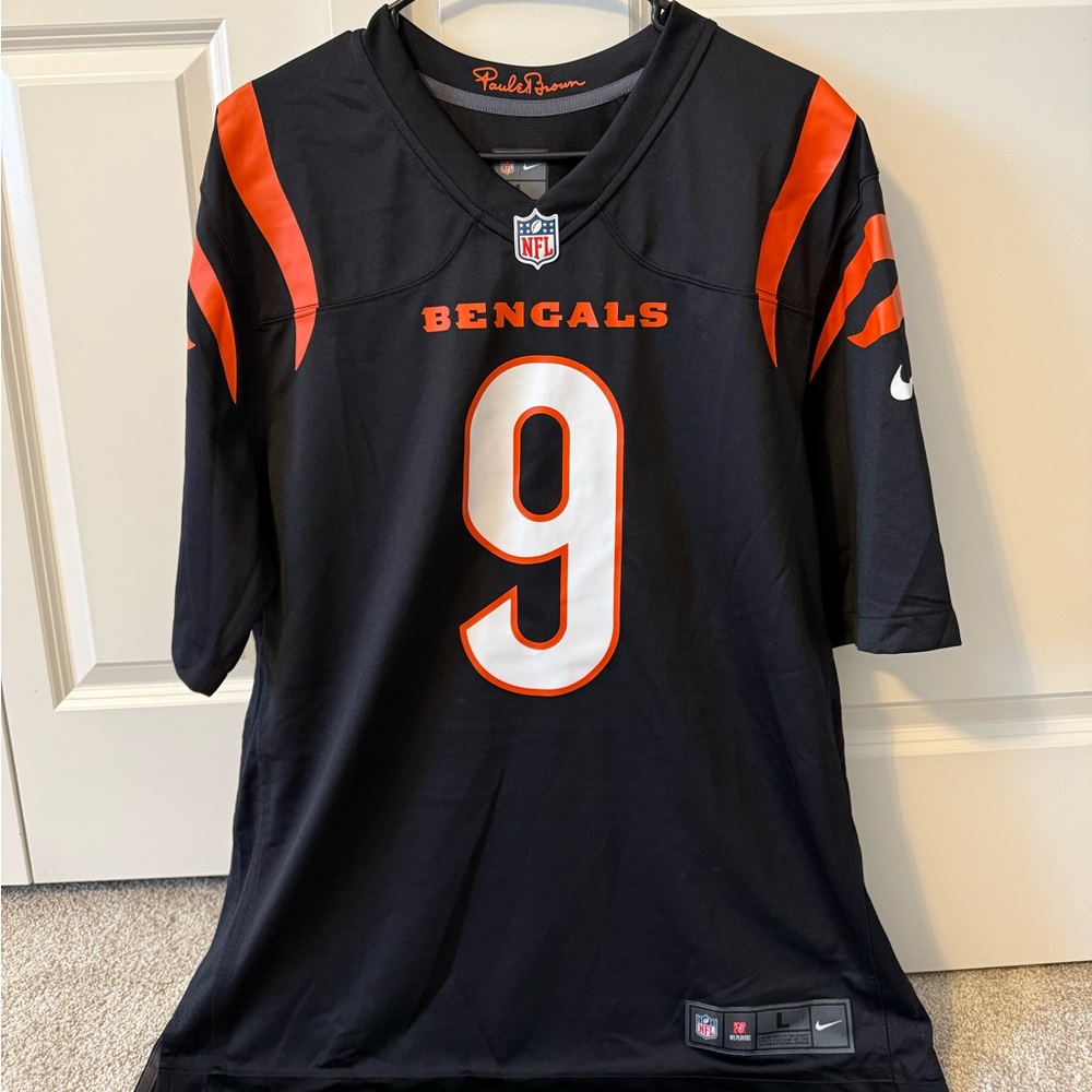 Joe Burrow Black Jersey Large